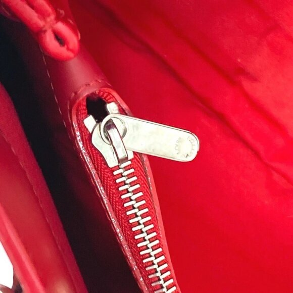 LOUIS VUITTON M5926E Epi Passy PM Tote Bag Shoulder Bag Hand Bag Epi Leather Red - Picture 16 of 16